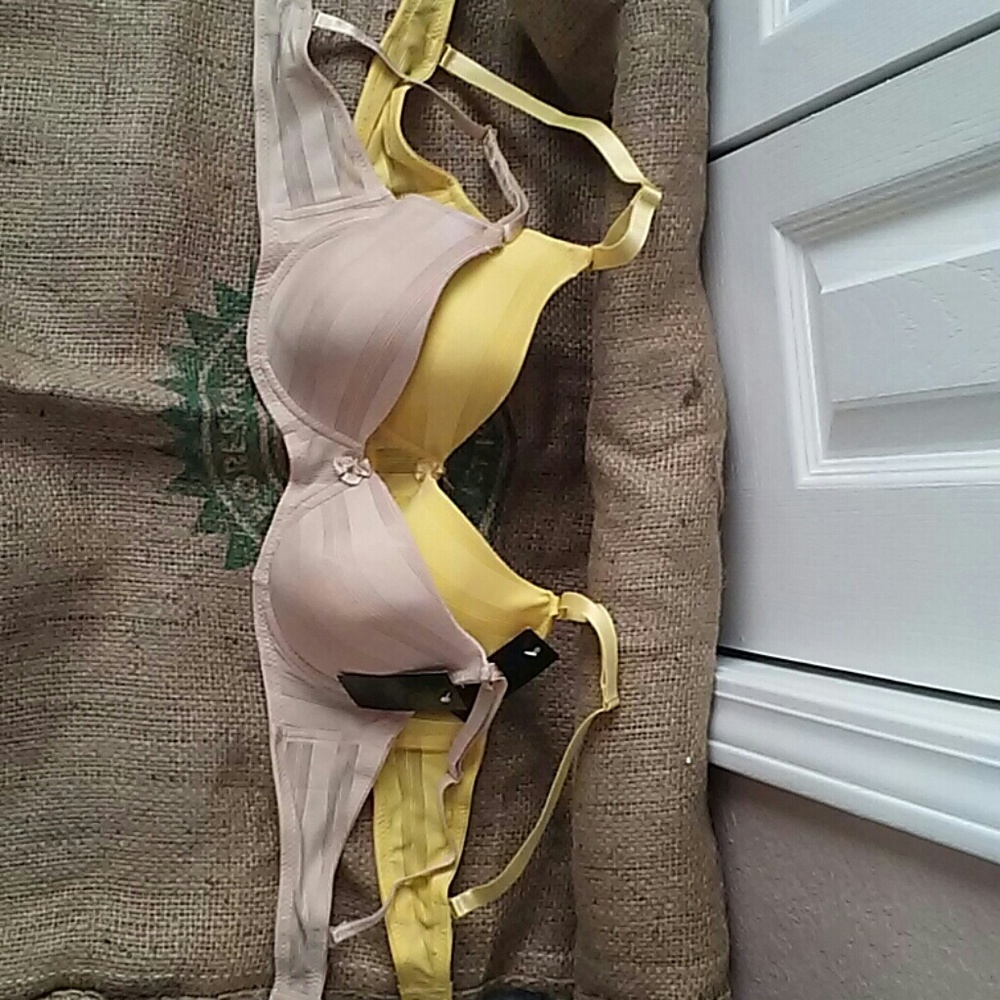 NWT Pair Paris Pink underwire bras